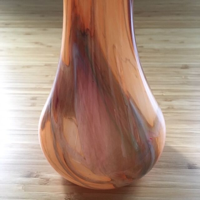 Vase en verre mélangé
