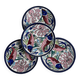 Colorful ceramic plates.