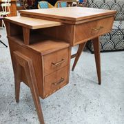 Bureau d'appoint vintage années 1950 à pieds compas