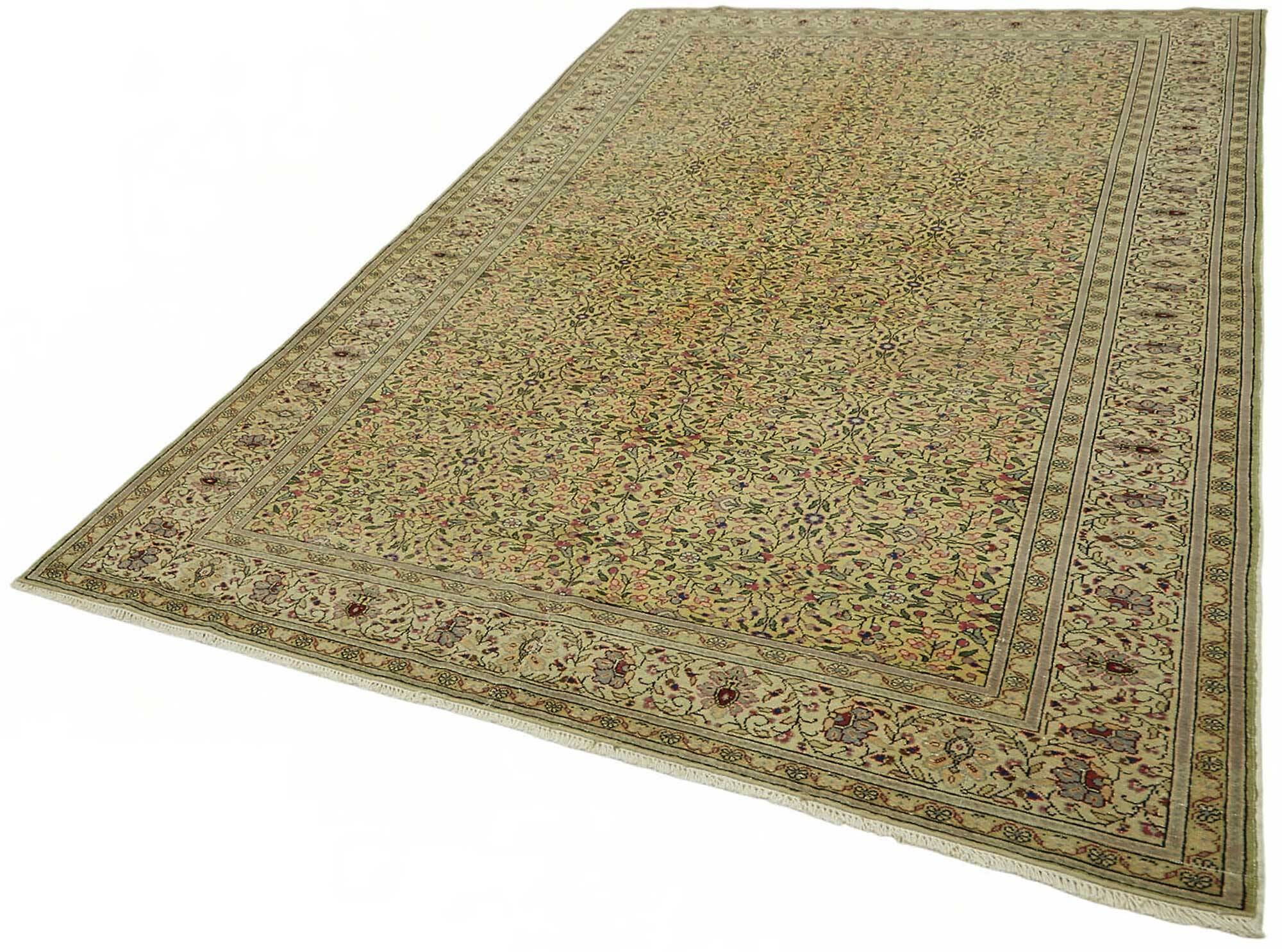 Turkish Wool Vintage Kayseri Rug 194 cm x 297 cm