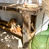Old carpenter's workbench