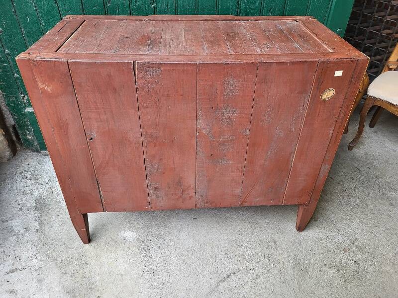 LOUIS XVI STYLE MARQUETRY 3-DRAWER CHEST