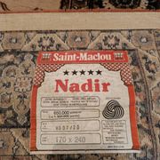 Grand tapis ancien en laine 170 x 240 cm