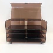 Hi-fi furniture "Roche Bobois" plexiglass, 1970s