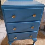 Commode bleue