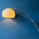 Vintage mid-century gepo space age mushroom arc floor lamp