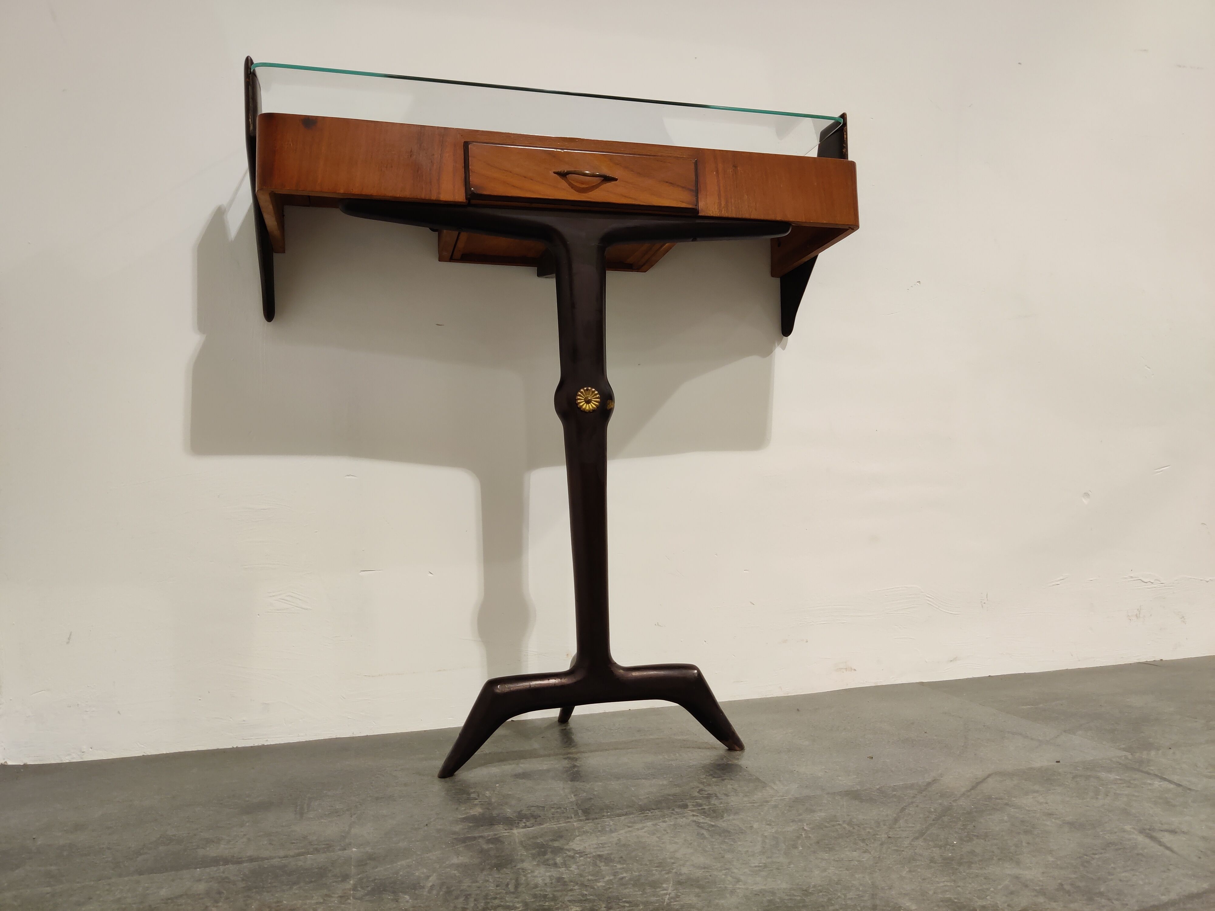 Mid century italian console table 1950s
