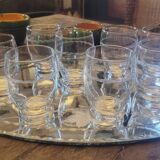 Verres ciselés 40's