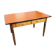Vintage farm table formica and wood