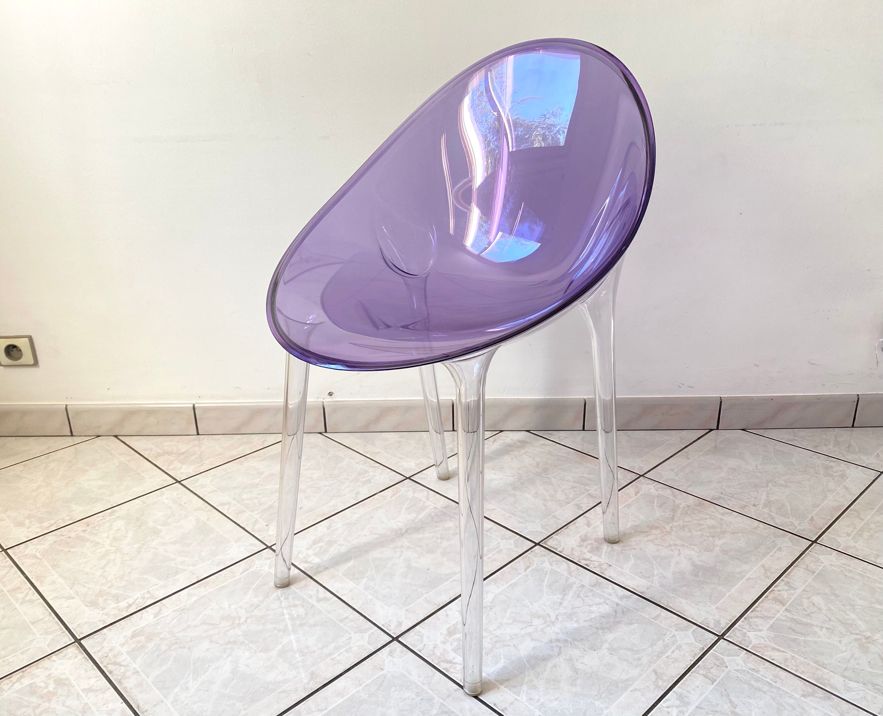 Fauteuil Kartell Mr impossible design Philippe Starck