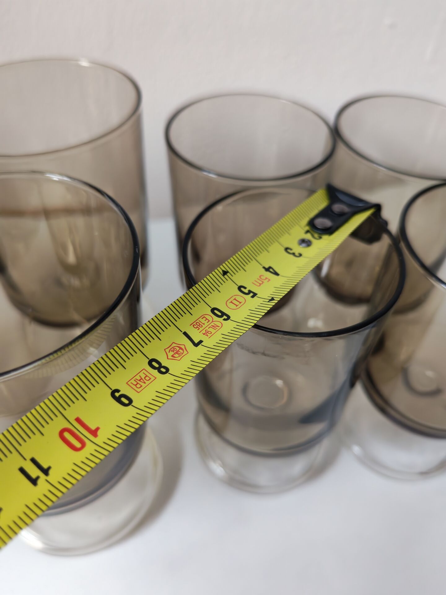 14 verres Luminarc fumé