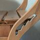 Bureau d'écolier en bois