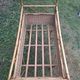 Vintage rattan baby cot