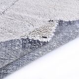 blue wool maroccan style large rug, 300x200 cm wool blue rug