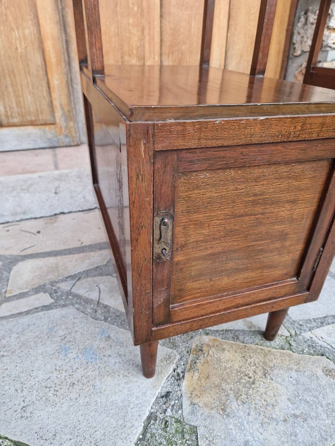 2 bedside tables from the 1950s
