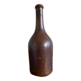 Old glazed stoneware bottle