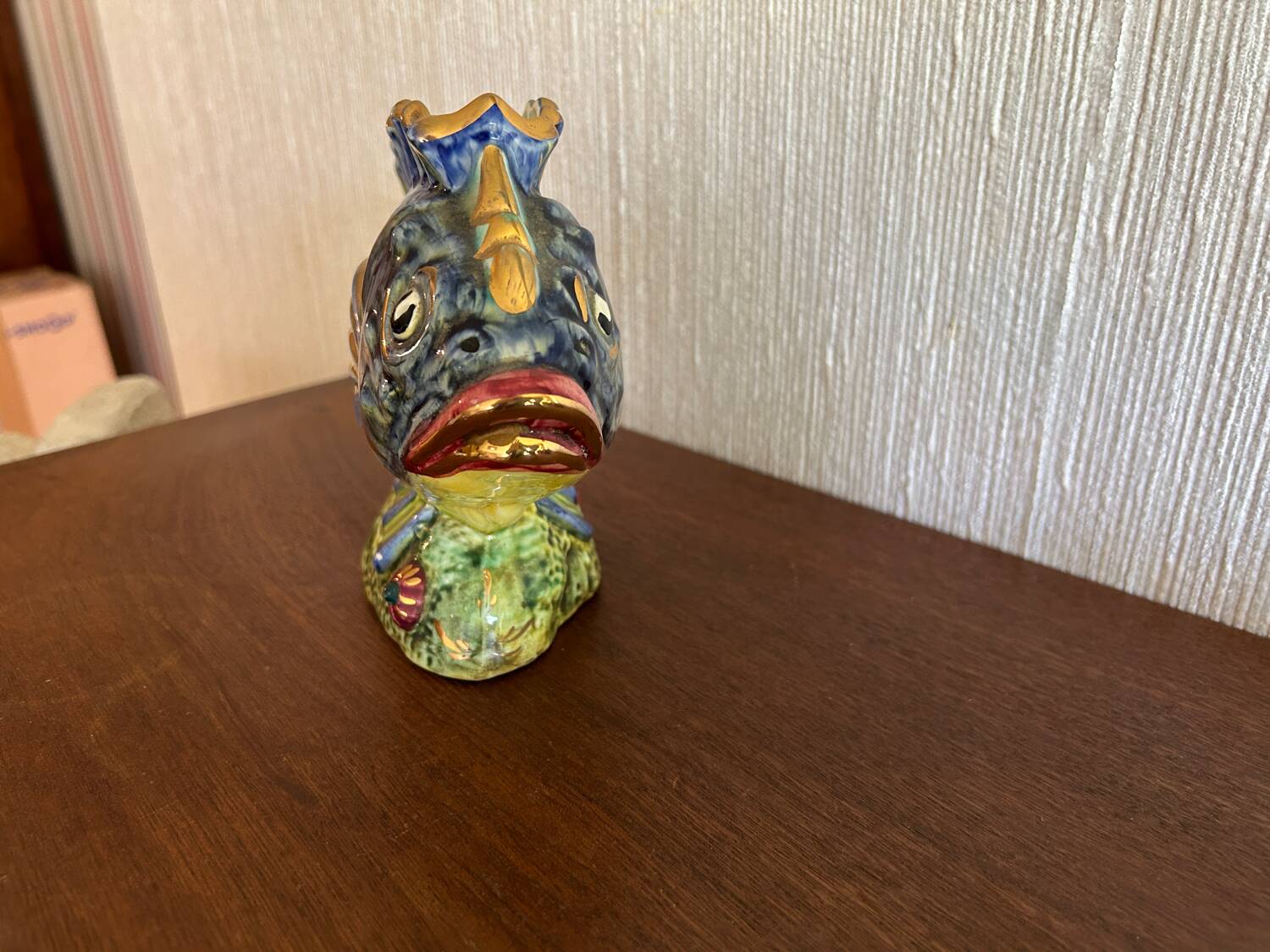 Ceramic fish vase