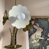 Vintage Art Nouveau pendant light