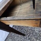 Old vintage wooden desk