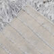 Wool gray turkish runner rug 262x96cm