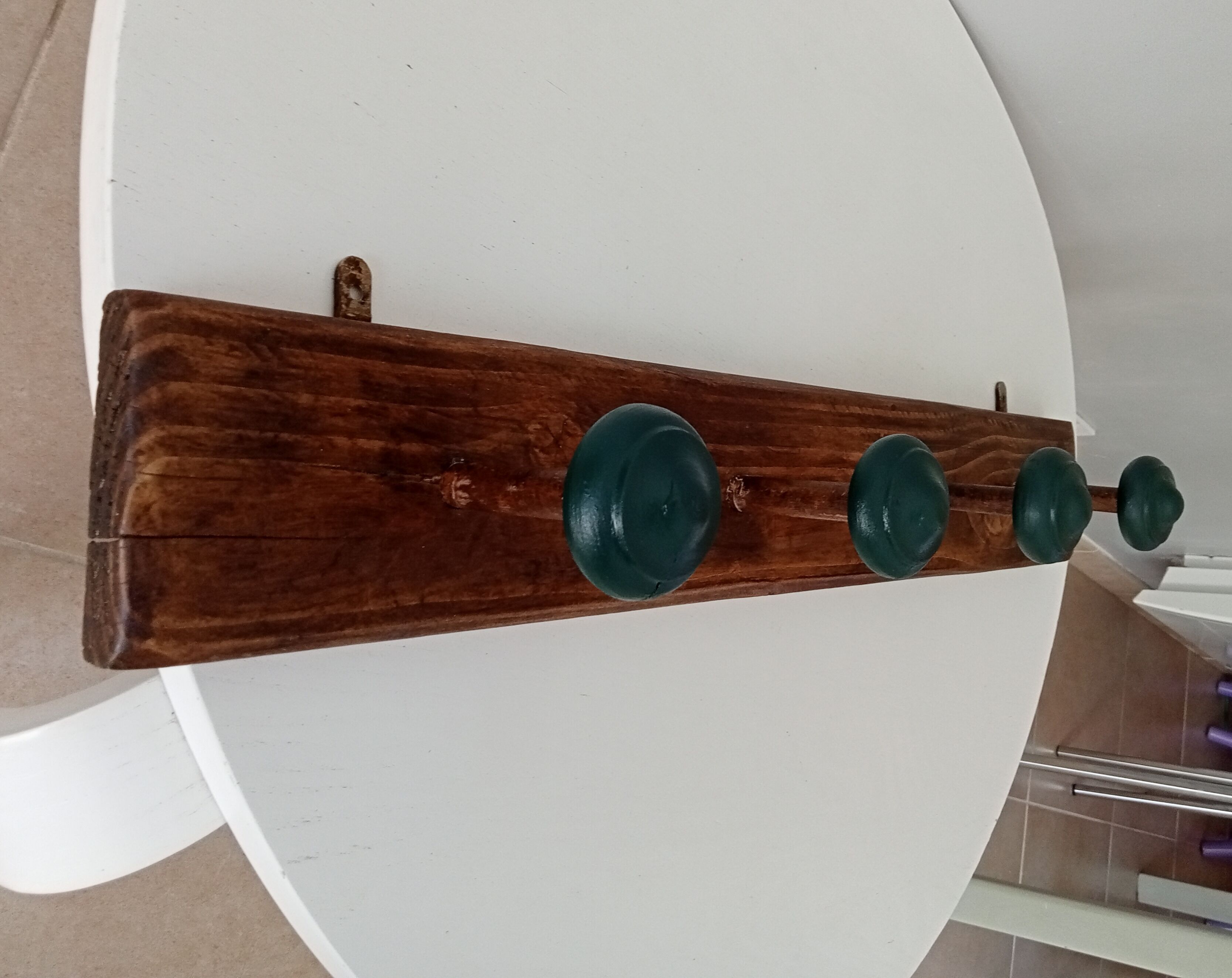 Vintage wall coat rack 40s/50s
