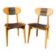 Pair of Roger Landault chairs for Sentou
