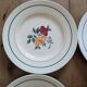 8 assiettes plates Marielle Saint Amand