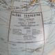 Vintage 1960 terrestrial globe by Girard Barrère - 33 cm