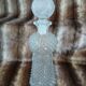 Vintage cut glass carafe
