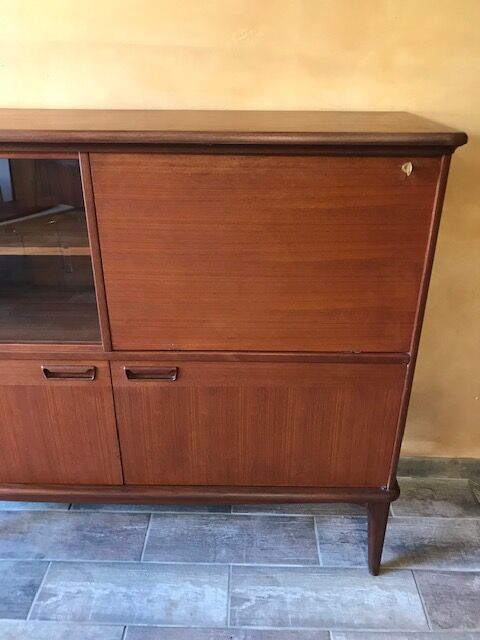 Buffet secrétaire vintage années 60