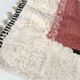 Moroccan Berber carpet Beni Ouarain ecru with colorful patterns 236x139cm
