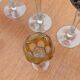 Many cut crystal Roemer glasses (Rhineland wine glasses)