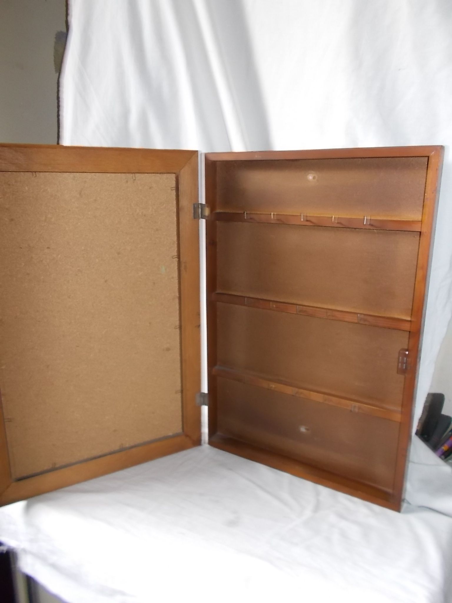 Boite à clés miroir vintage
