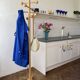 Vintage Postmodern Solid Beechwood Coat Stand – 1970s / 1980s
