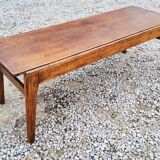 Scandinavian style oak coffee table  50