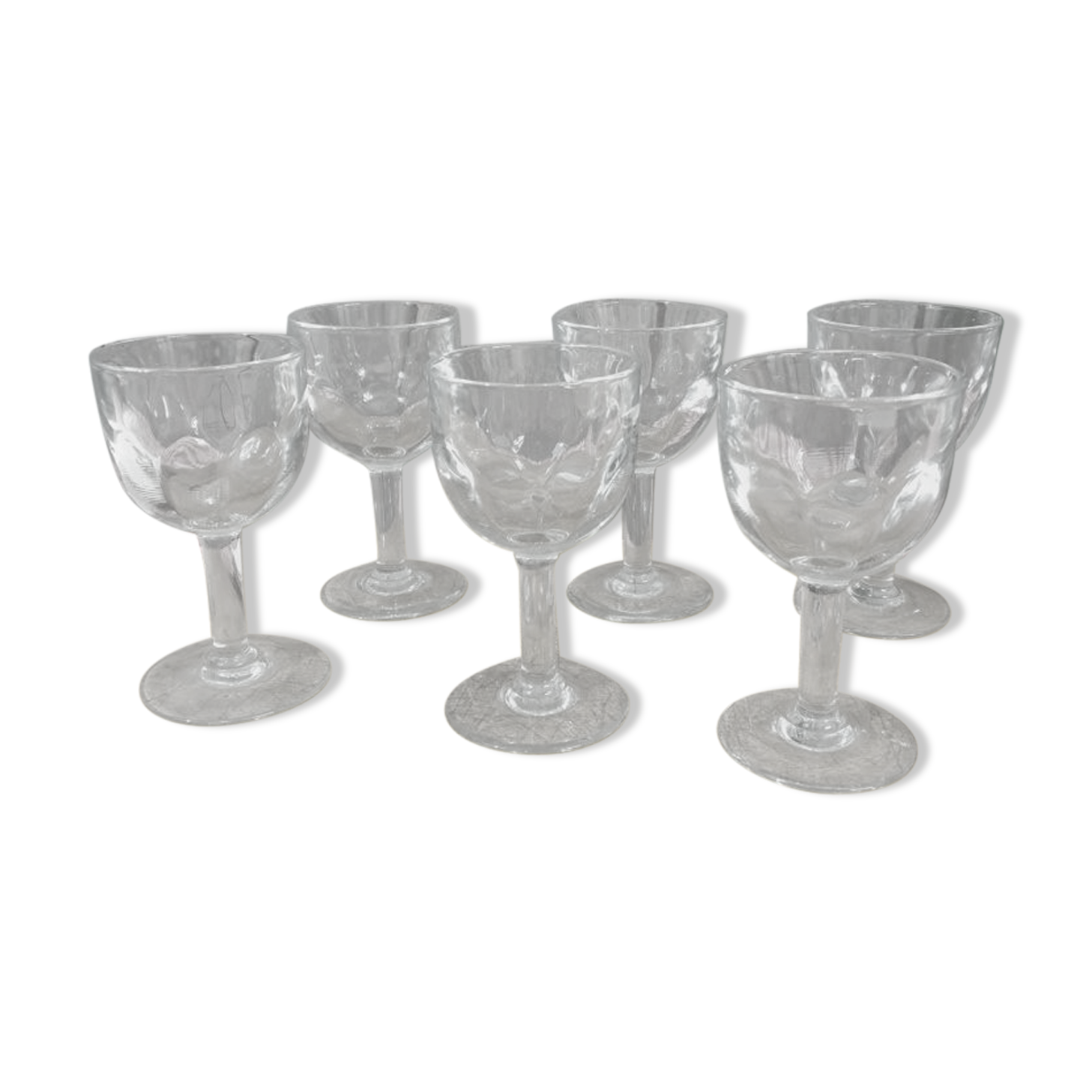 Antique bistro glasses