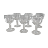 Verres de bistrot anciens