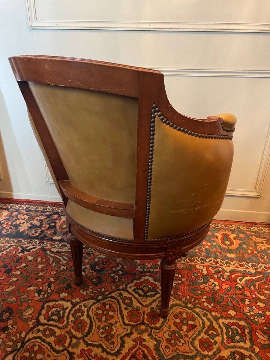 Fauteuil de bureau Tournant De Style Louis XVI