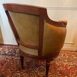 Louis XVI Style Rotating Office Armchair