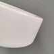 LYFA ceiling lights, white opaline glass, metal suspension, 1950s Denmark