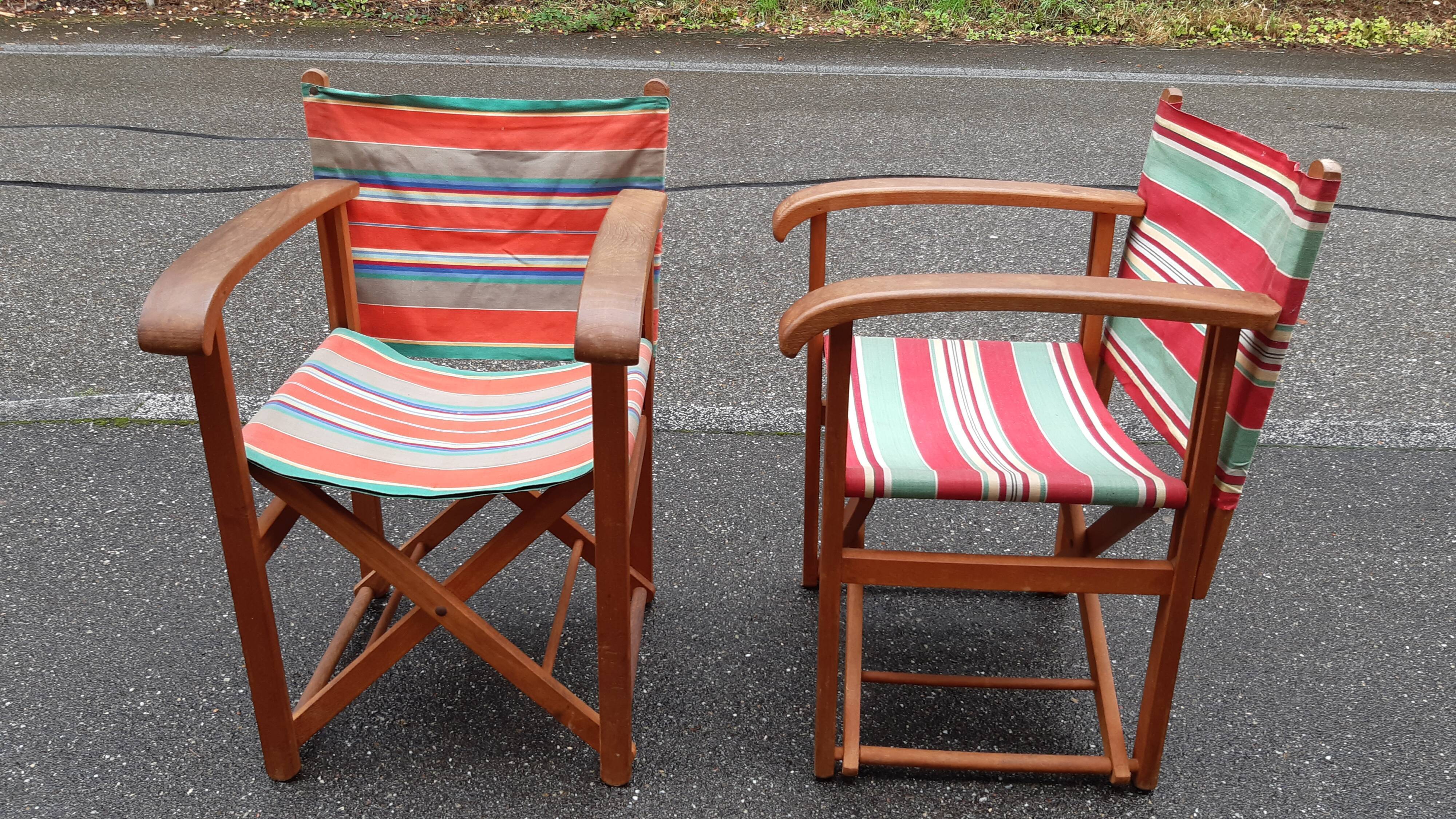 Folding armchairs 50s