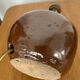 Table lamp with a stoneware base signed Baudat