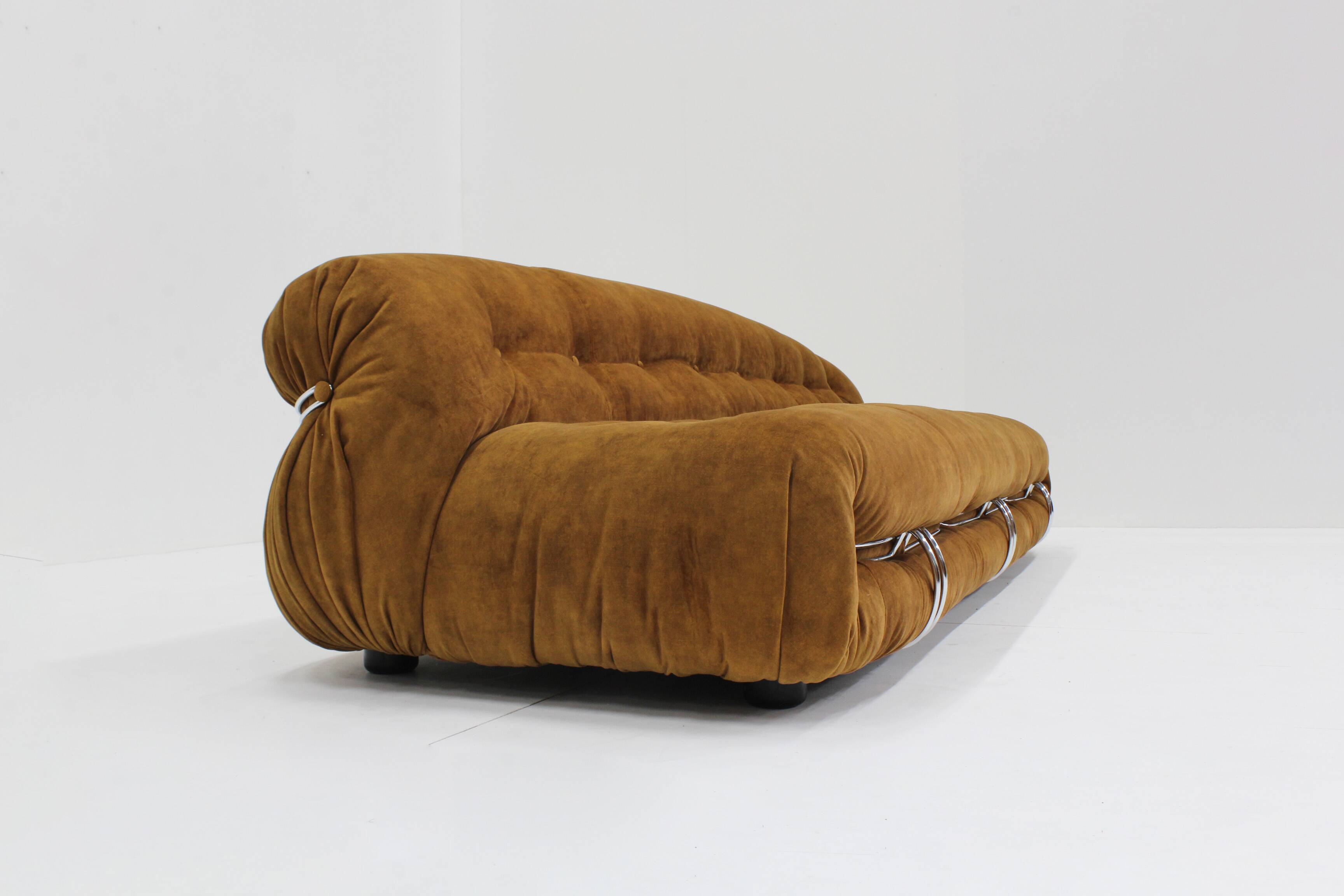 Vintage Soriana Sofa by Afra and Tobia Scarpa for Cassina 1970s