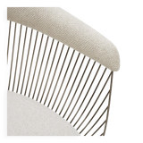 Set of Four Chairs Designed By Warren Platner With Steel structure, 1960's