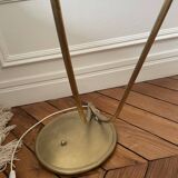 Lampe double chapeau en laiton
