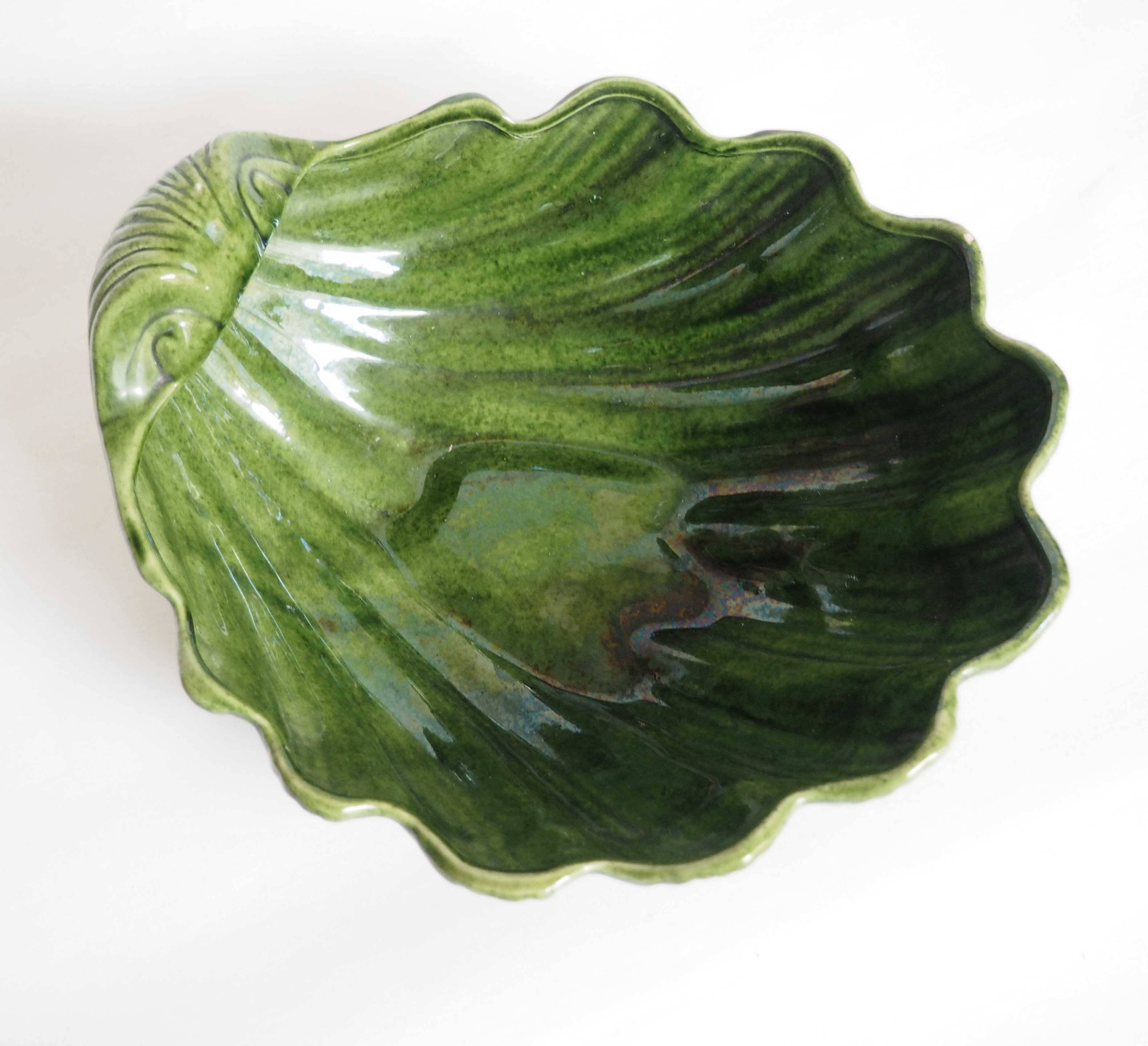 Saladier bénitier vert