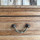 Large antique high oak sideboard