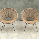 Pair of armchairs in the 1950