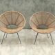 Pair of armchairs in the 1950