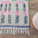 Handmade wool Berber rug 284 X 194 CM